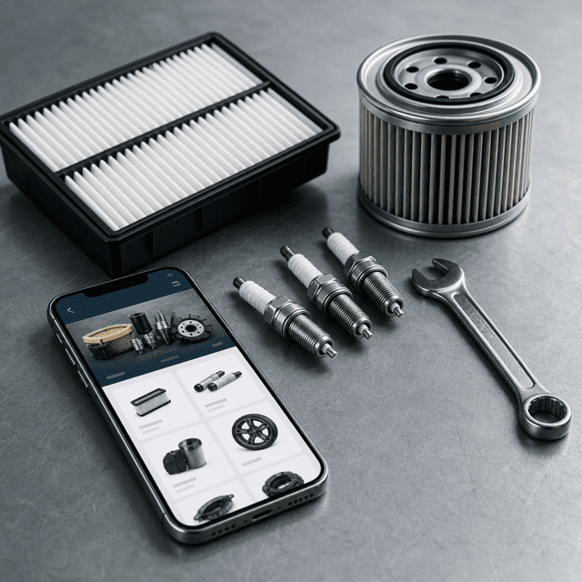 Automotive parts ecommerce catalog