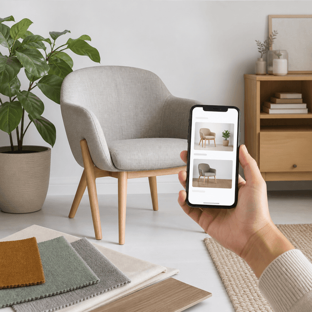 Furniture and home ecommerce product grid